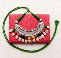 Handcrafted Boho Festive Statement Necklace for Women